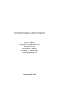 Cover page: Local People's Congresses and Governing China Local People's Congresses in China: Development and Transition . Young Nam Cho The People's Congresses and Governance in China: Toward a Network Mode of Governance . Ming Xia