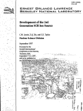 Cover page: Development of the third generation ECR Ion Source