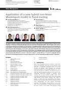 Cover page: Application of a new hybrid nonlinear Muskingum model to flood routing