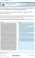 Cover page: A pan-Himalayan test of predictions on plant species richness based on primary production and water-energy dynamics