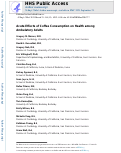 Cover page: Acute Effects of Coffee Consumption on Health among Ambulatory Adults