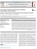 Cover page: LAT1 activity of carboxylic acid bioisosteres: Evaluation of hydroxamic acids as substrates