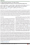 Cover page: Computational Prediction of Position Effects of Apparently Balanced Human Chromosomal Rearrangements