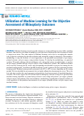 Cover page: Utilization of Machine Learning for the Objective Assessment of Rhinoplasty Outcomes