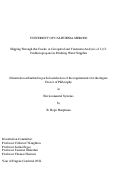 Cover page: Slipping Through the Cracks: A Geospatial and Treatment Analysis of 1,2,3-Trichloropropane in Drinking Water Supplies