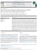 Cover page: COVID-19 vaccination willingness and uptake among low-income Black/African American, Latino, and White adults living in the U.S