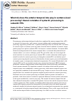 Cover page: What Role Does the Anterior Temporal Lobe Play in Sentence-level Processing? Neural Correlates of Syntactic Processing in Semantic Variant Primary Progressive Aphasia