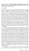 Cover page: Thomas Hendriks, Rainforest Capitalism: Power and Masculinity in a Congolese Timber Concession