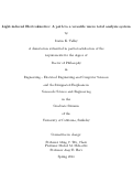 Cover page: Light-induced Electrokinetics: A path to a versatile micro total analysis system