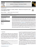 Cover page: Can Scientists Influence Donkey Welfare? Historical Perspective and a Contemporary View