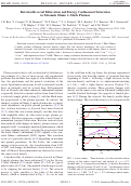 Cover page: Rotation Reversal Bifurcation and Energy Confinement Saturation in Tokamak Ohmic L-Mode Plasmas