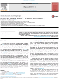 Cover page: Anomaly-safe discrete groups