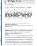 Cover page: Resistance to autosomal dominant Alzheimer’s disease in an APOE3 Christchurch homozygote: a case report