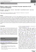 Cover page: Rbm24, a target of p53, is necessary for proper expression of p53 and heart development