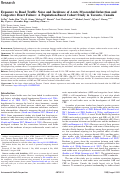 Cover page: Exposure to Road Traffic Noise and Incidence of Acute Myocardial Infarction and Congestive Heart Failure: A Population-Based Cohort Study in Toronto, Canada