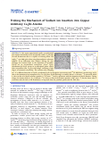 Cover page: Probing the Mechanism of Sodium Ion Insertion into Copper Antimony Cu2Sb Anodes