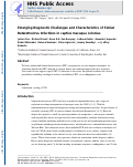 Cover page: Emerging diagnostic challenges and characteristics of simian betaretrovirus infections in captive macaque colonies