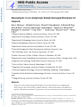 Cover page: Neurophysin I is an analytically robust surrogate biomarker for oxytocin.