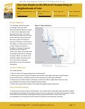 Cover page of Four Case Studies on the Effects of Freeway Siting on Neighborhoods of Color