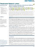 Cover page: Electron Vorticity Indicative of the Electron Diffusion Region of Magnetic Reconnection