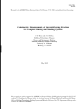 Cover page: Calorimetric Measurements of Inward-Flowing Fraction for Complex Glazing and Shading Systems