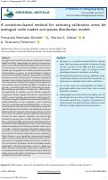 Cover page: A simulation-based method for selecting calibration areas for ecological niche models and species distribution models