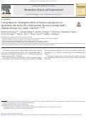 Cover page: Corrigendum to “Synergistic effects of fructose and glucose on lipoprotein risk factors for cardiovascular disease in young adults” [Metab Clin Exp 112 (2020) 154356]