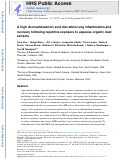 Cover page: A high docosahexaenoic acid diet alters lung inflammation and recovery following repetitive exposure to aqueous organic dust extracts