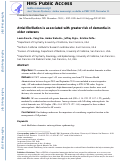 Cover page: Atrial Fibrillation is Associated With Greater Risk of Dementia in Older Veterans