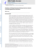 Cover page: Predictors of clinical outcome following revision anterior cruciate ligament reconstruction