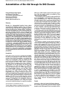 Cover page: Autoinhibition of Bcr-Abl through its SH3 domain.