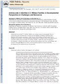 Cover page: Adolescents in Wartime US Military Families: A Developmental Perspective on Challenges and Resources