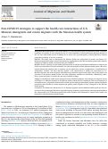 Cover page: Post-COVID19 strategies to support the health care interactions of U.S. Mexican immigrants and return migrants with the Mexican health system