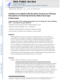 Cover page: Variation in Acceptable Child Discipline Practices by Child Age: Perceptions of Community Norms by Medical and Legal Professionals