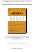 Cover page: Large-volume ultrafiltration for the study of radiocarbon signatures and size vs. age relationships in marine dissolved organic matter