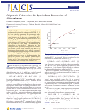 Cover page: Oligomeric Carbocation-like Species from Protonation of Chloroalkanes