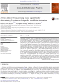 Cover page: A Semi-Infinite Programming based algorithm for determining T-optimum designs for model discrimination