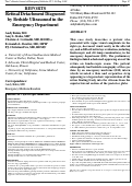 Cover page: Retinal Detachment Diagnosed by Bedside Ultrasound in the Emergency Department