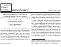 Cover page: Unpacking Racial Discourse in California Proposition Politics: A Review of Racial Propositions: Ballot Initiatives and the Making of Postwar California by Daniel Martinez
            HoSang