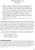 Cover page of Revisiting the COMP-trace effect: Syntax after all?