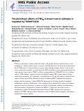 Cover page: The pleiotropic effects of TNFα in breast cancer subtypes is regulated by TNFAIP3/A20