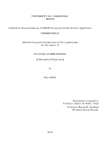 Cover page: Calibration Decision System of MEMS Gyroscope for Bio-Inertial Application