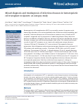 Cover page: Missed diagnosis and misdiagnosis of infectious diseases in hematopoietic cell transplant recipients: an autopsy study.