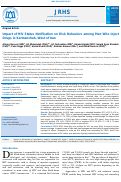 Cover page: Impact of HIV Status Notification on Risk Behaviors among Men Who Inject Drugs in Kermanshah, West of Iran.