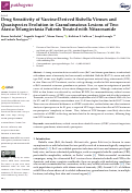 Cover page: Drug Sensitivity of Vaccine-Derived Rubella Viruses and Quasispecies Evolution in Granulomatous Lesions of Two Ataxia-Telangiectasia Patients Treated with Nitazoxanide