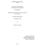 Cover page: Computational Biology of RNA: The Messenger and The Regulator