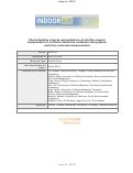 Cover page: Characterizing sources and emissions of volatile organic compounds in a northern California residence using space‐ and time‐resolved measurements