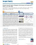 Cover page: Element-Specific Study of Magnetic Anisotropy and Hardening in SmCo5–x Cu x Thin Films