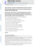 Cover page: Upper Reference Limits for High-Sensitivity Cardiac Troponin T and N-Terminal Fragment of the Prohormone Brain Natriuretic Peptide in Patients With CKD.