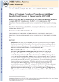 Cover page: Effects of Proximate Foreclosed Properties on Individuals’ Systolic Blood Pressure in Massachusetts, 1987 to 2008